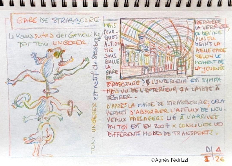 La gare de Strasbourg ©Agnès Fédrizzi