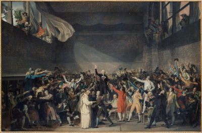 Le Serment du Jeu de Paume, le 20 juin 1789 - Atelier de Louis David (1748-1825) ©Musée Carnavalet - Roger-Viollet