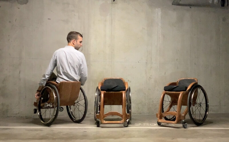 Les fauteuils en bois de Paul de Livron