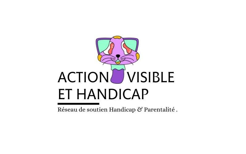 Logo Action Visible et Handicap