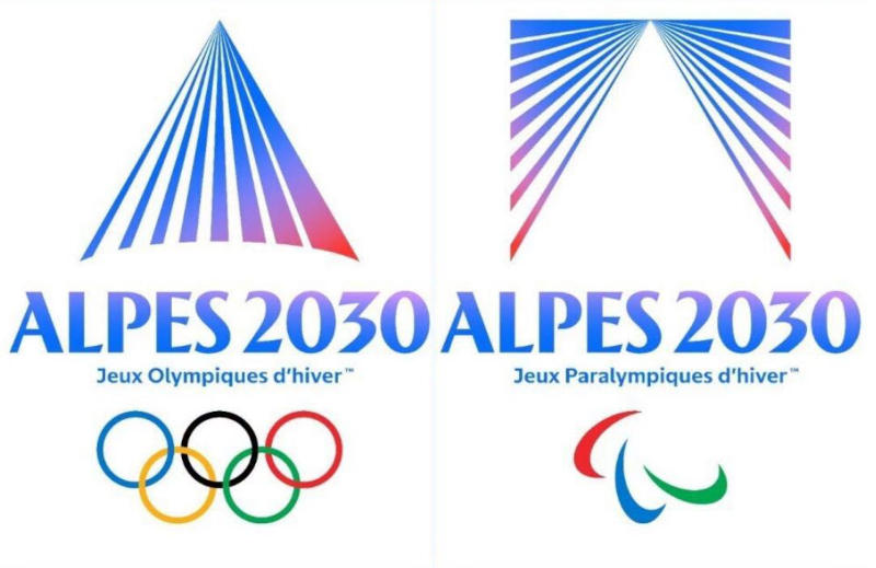 Logo des Jeux d'hiver 2030