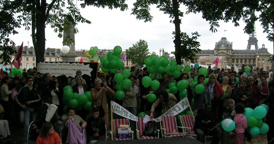 Manifestation parisienne du 12 mai 2007