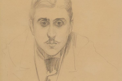 Marcel Proust (15 octobre 1891, Trouville) par Jacques-Émile Blanche (1861-1942)