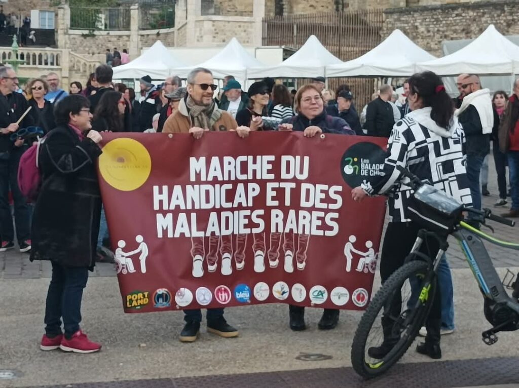 Marche du handicap au Mans