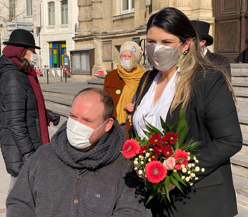 Maxime Bouche marié fictivement à Katy Vuylsteker