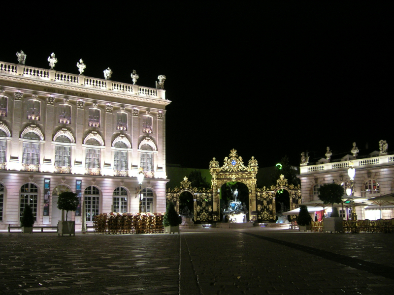 Nancy Place Stanislas nuit