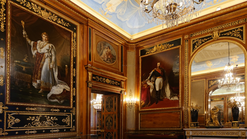 grand salon Napoléon musée Massena ©Yanous.com