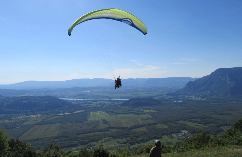 Parapente fauteuil roulant