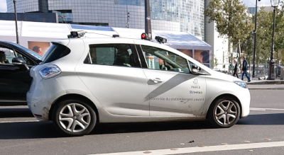 Une voiture LAPI à Paris