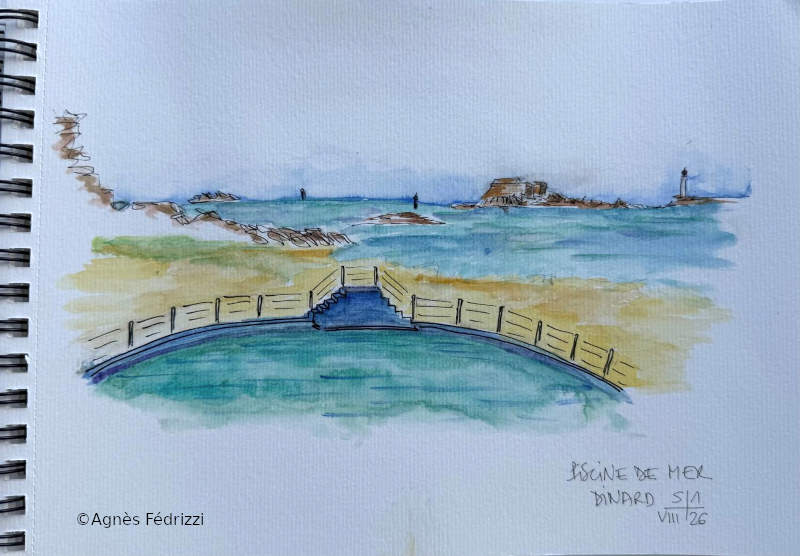 Piscine de mer (Dinard) ©Agnès Fédrizzi