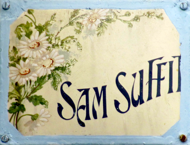 Plaque de maison Sam Suffit