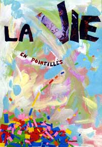 Couverture du livre 'La vie en pointillés'