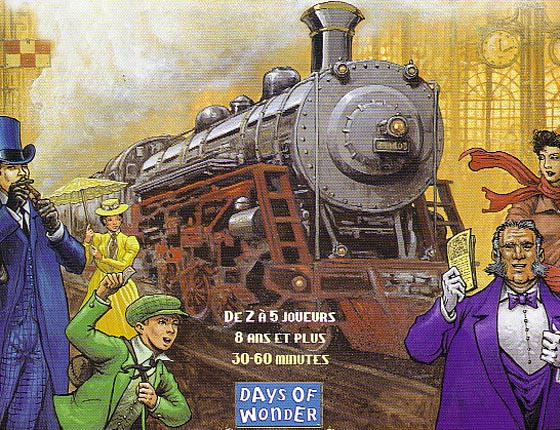 couverture des Aventuriers du Rail