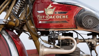 Réservoir et moteur d'une MotoSacoche