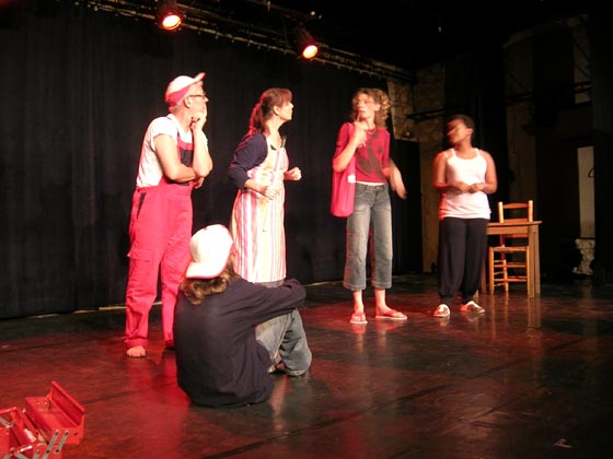 'Signe d'Amour' par la compagnie théâtrale, Signes en scène.