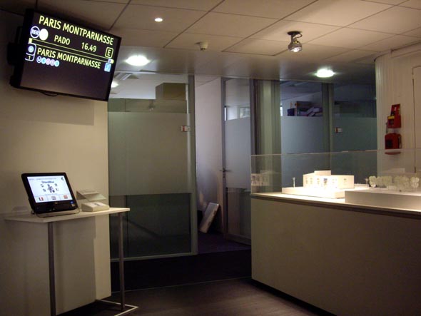 SNCF, showroom COA.