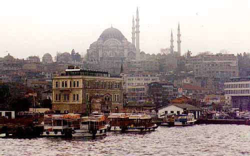 Istanbul, mosquée de Soliman.