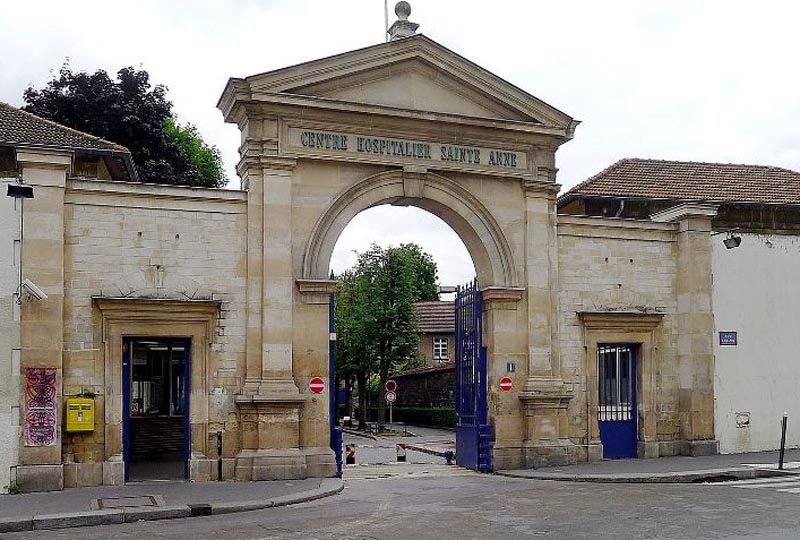 Paris, Centre Hospitalier Sainte-Anne.