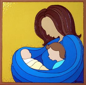 Maternité, par Geneviève Sauvé