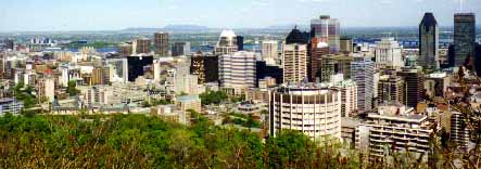 Panorama sur Montréal.