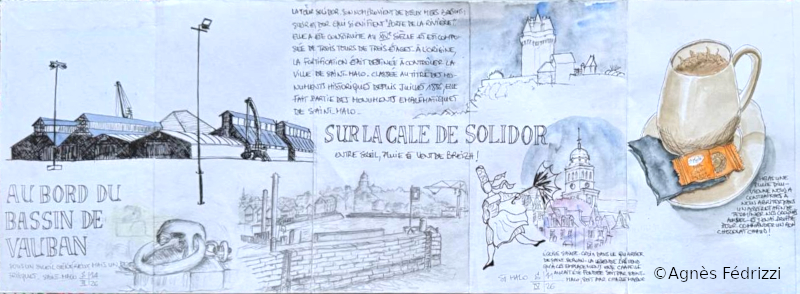 Sur la cale de Solidor ©Agnès Fédrizzi