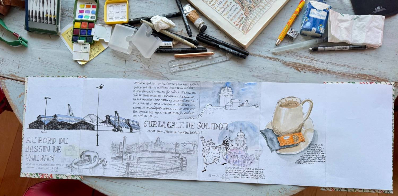 Sur la cale de Solidor ©Agnès Fédrizzi