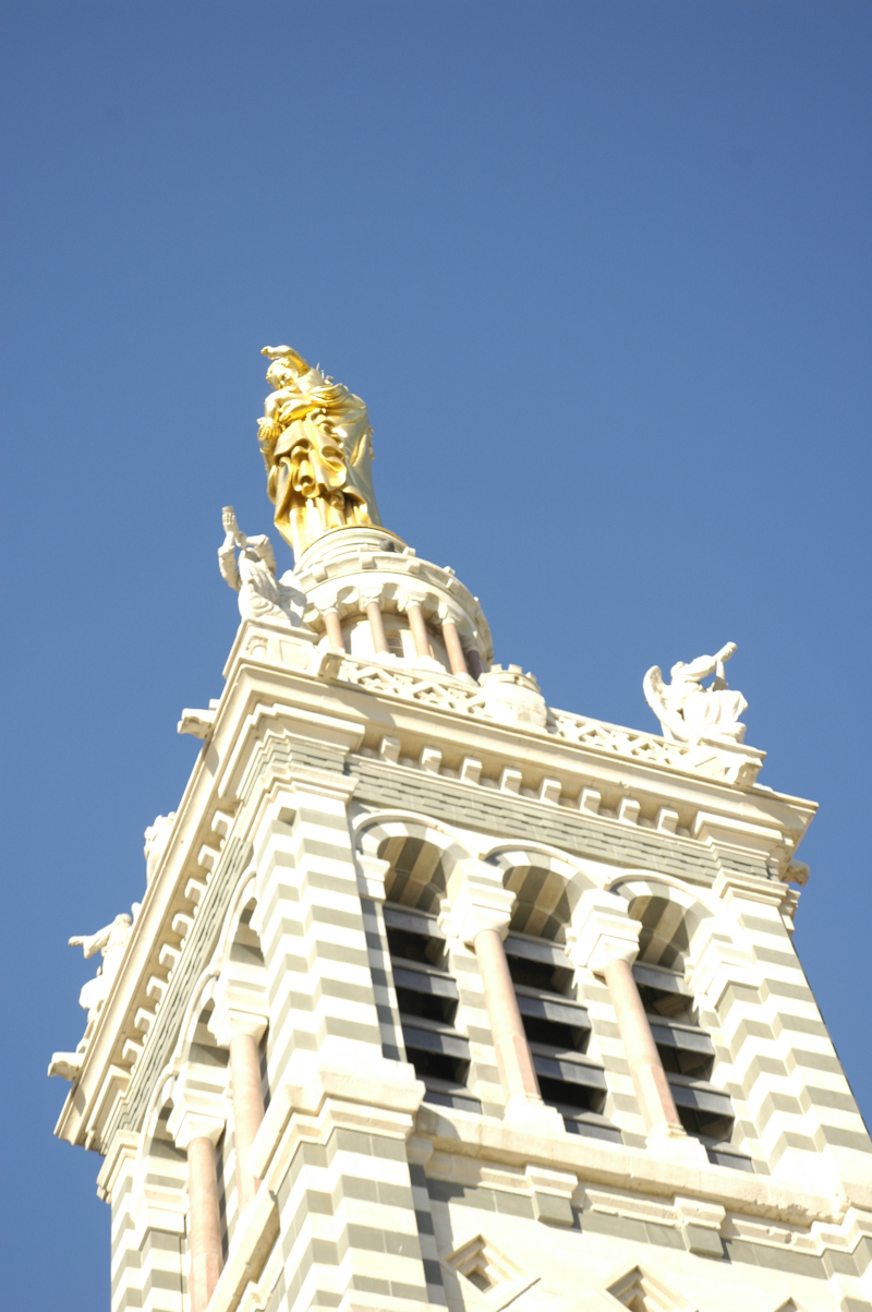 Tour clocher de Notre-Dame de la Garde à Marseille