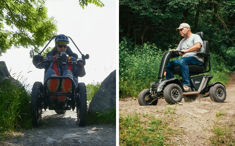 Deux fauteuils pour randonner