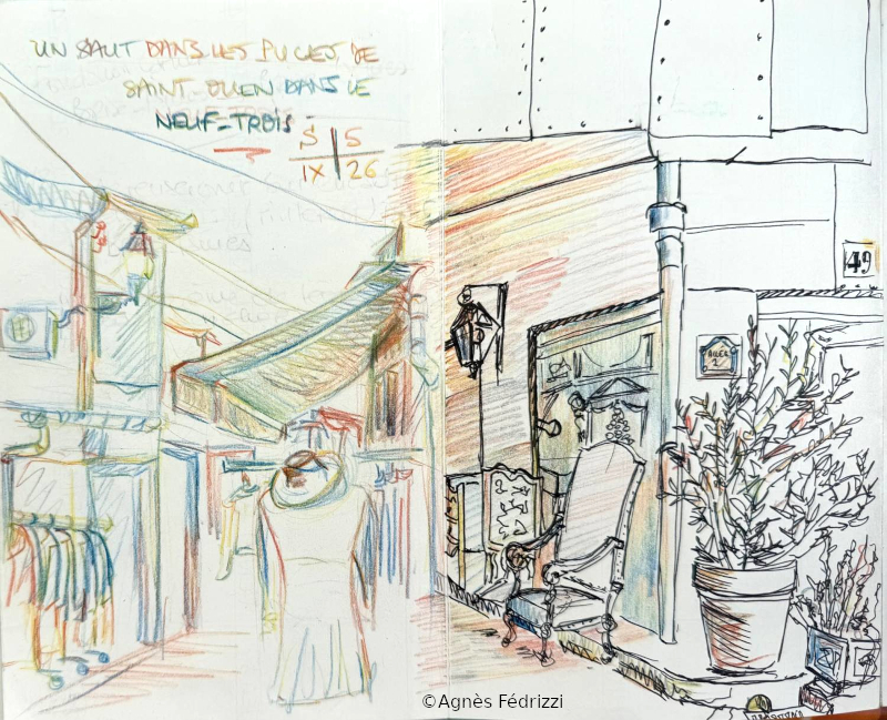 Un marché des Puces ©Agnès Fédrizzi