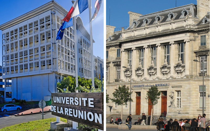 Universités de la Réunion et de Bordeaux