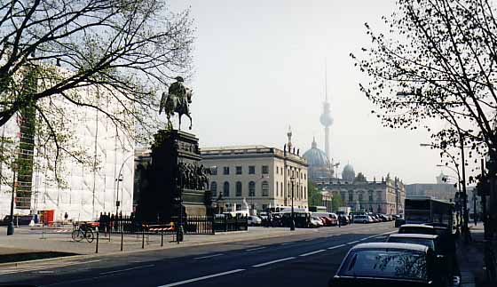 Berlin, avenue Unter den linden.