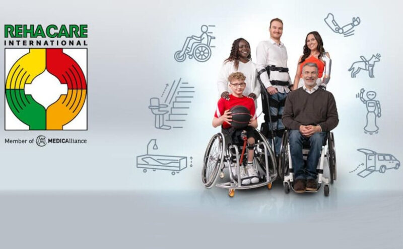 En revenant de Rehacare