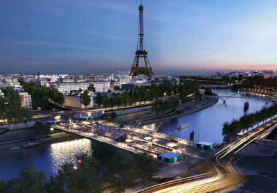Visuel Tour Eiffel et pont de l'Alma ©Paris 2024