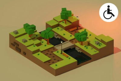Visuel d'un monde virtuel