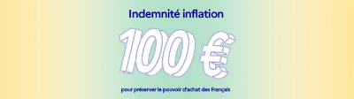 Visuel gouvernemental de l'indemnité inflation