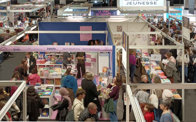 Vue générale du salon du livre jeunesse 2