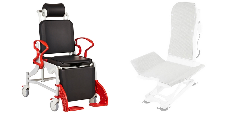 Chaise de Toilette Pliable,Chaise Toilette Percée Réglable en Hauteur avec  Accoudoir et Seau de Toilette,Antidérapante Chaise Percée pour Patients