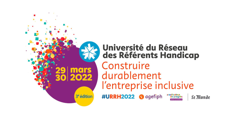 #URRH2022, le rendez-vous des acteurs du handicap en entreprise